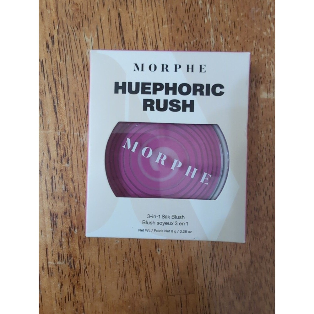 Morphe Huephoric Rush 3 in 1 Silk Blush Cream ENERGIZED .28 Oz New In Box